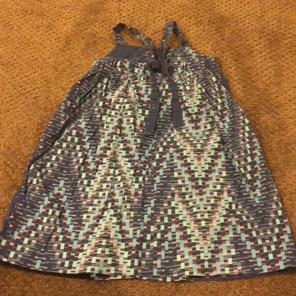 Anthem of the Ants Blue Colored Blocks Sundress - Picture 6 of 6